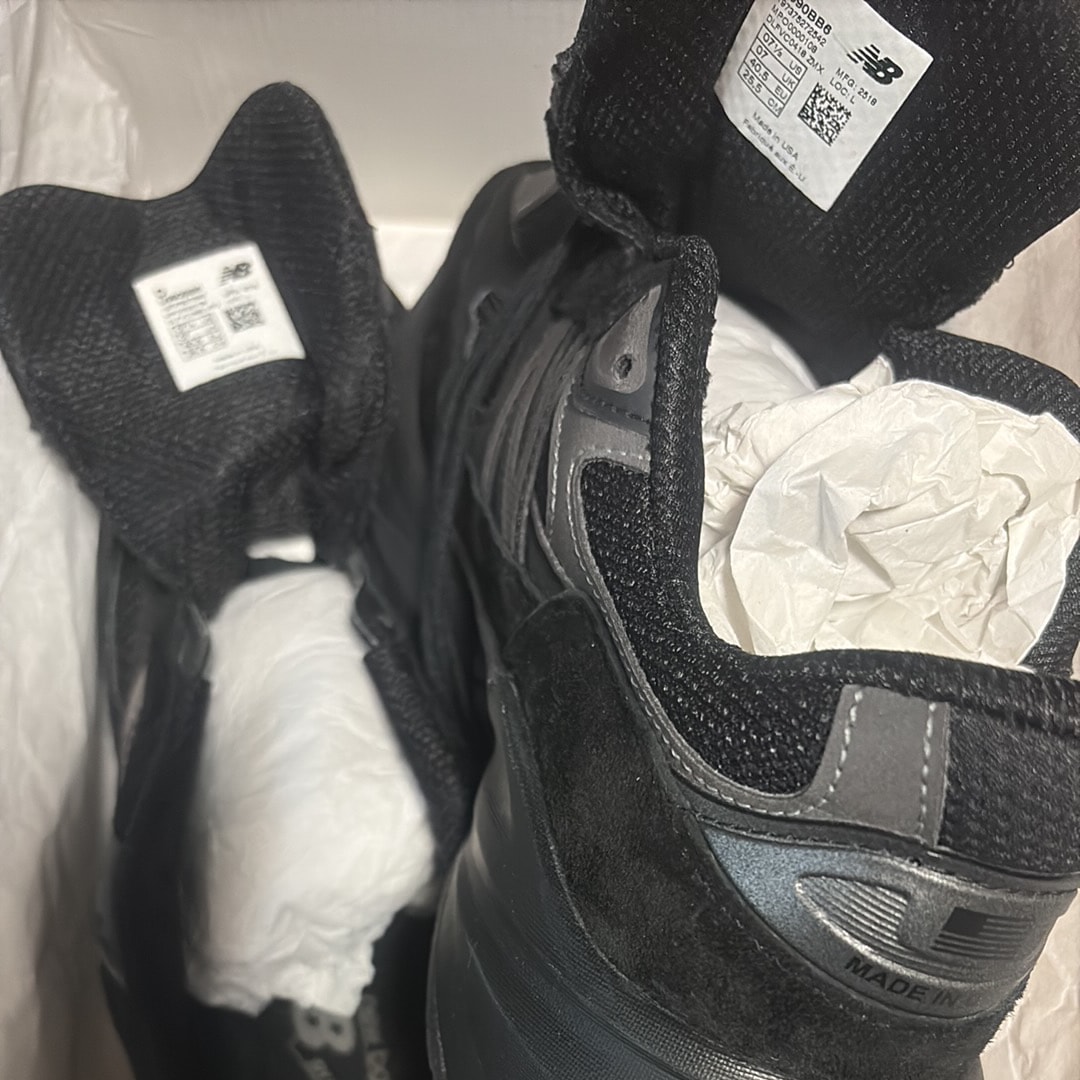 New Balance 990V6 Made in USA "Triple Black"