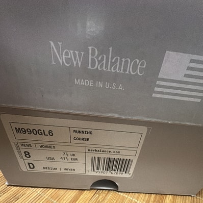 New Balance 990V6 "Gray" (Heel Logo USA) (M990GL6)