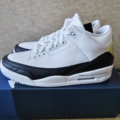 Fragment × Nike Air Jordan 3 "White/Black"
