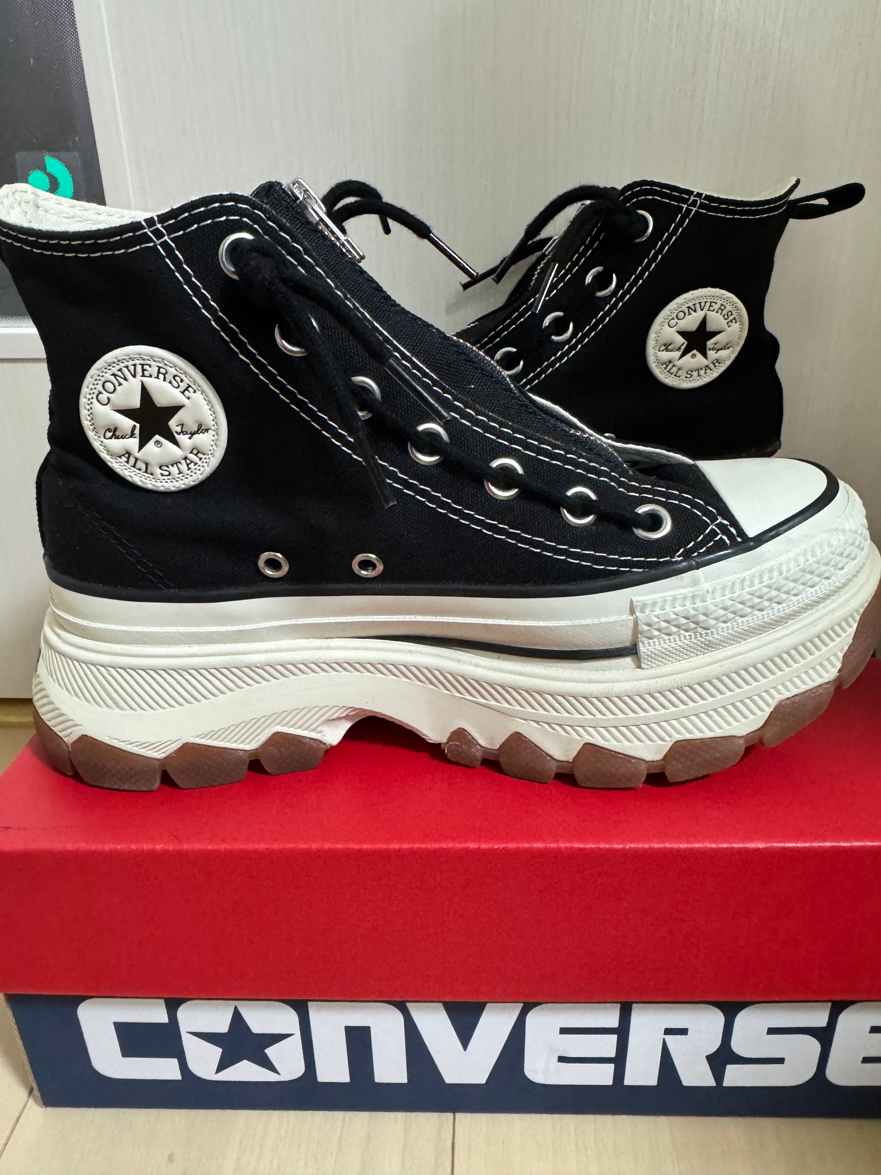 Converse All Star Trekwave Centerzip Hi "Black"