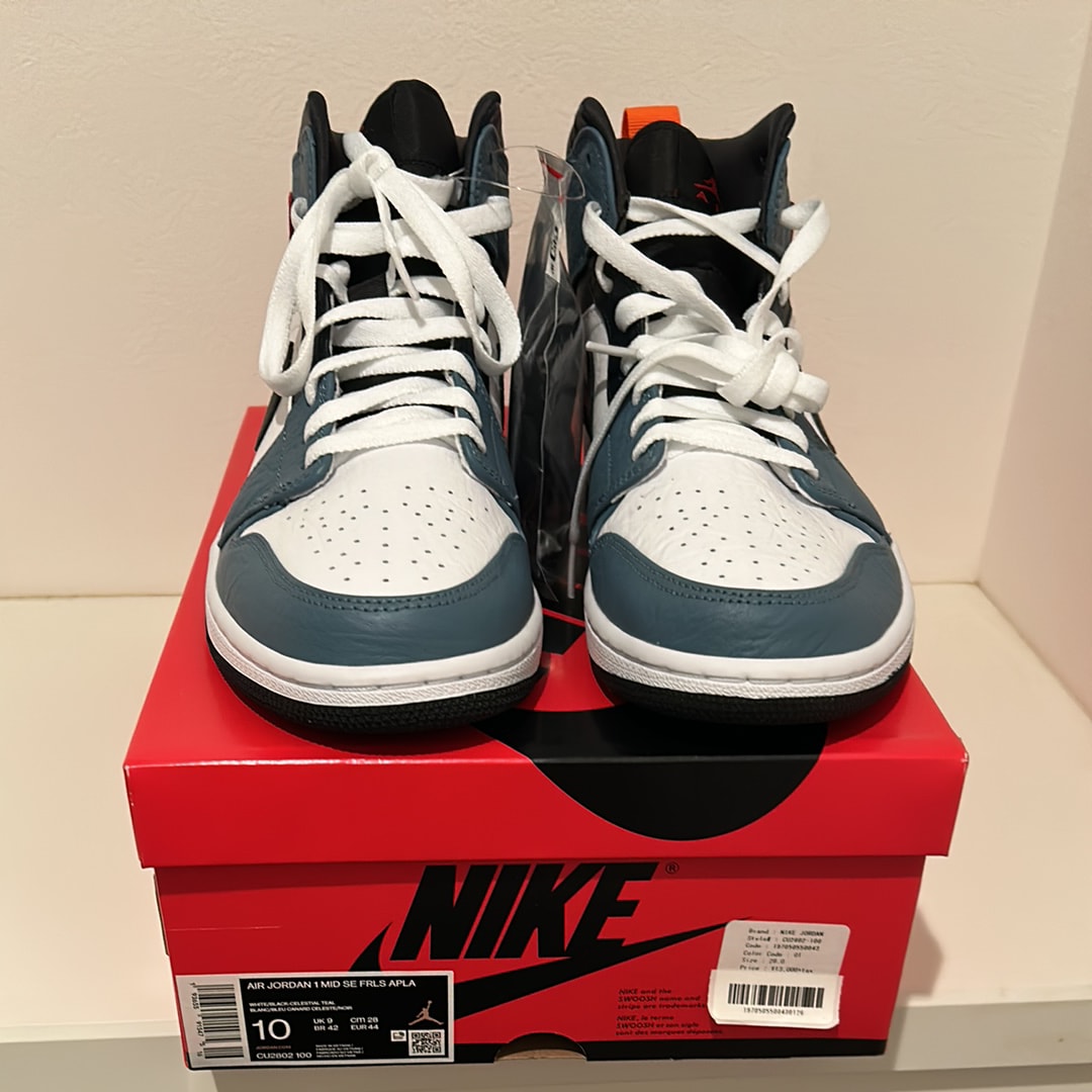 FACETASM × Nike Air Jordan 1 Mid "White/Navy"