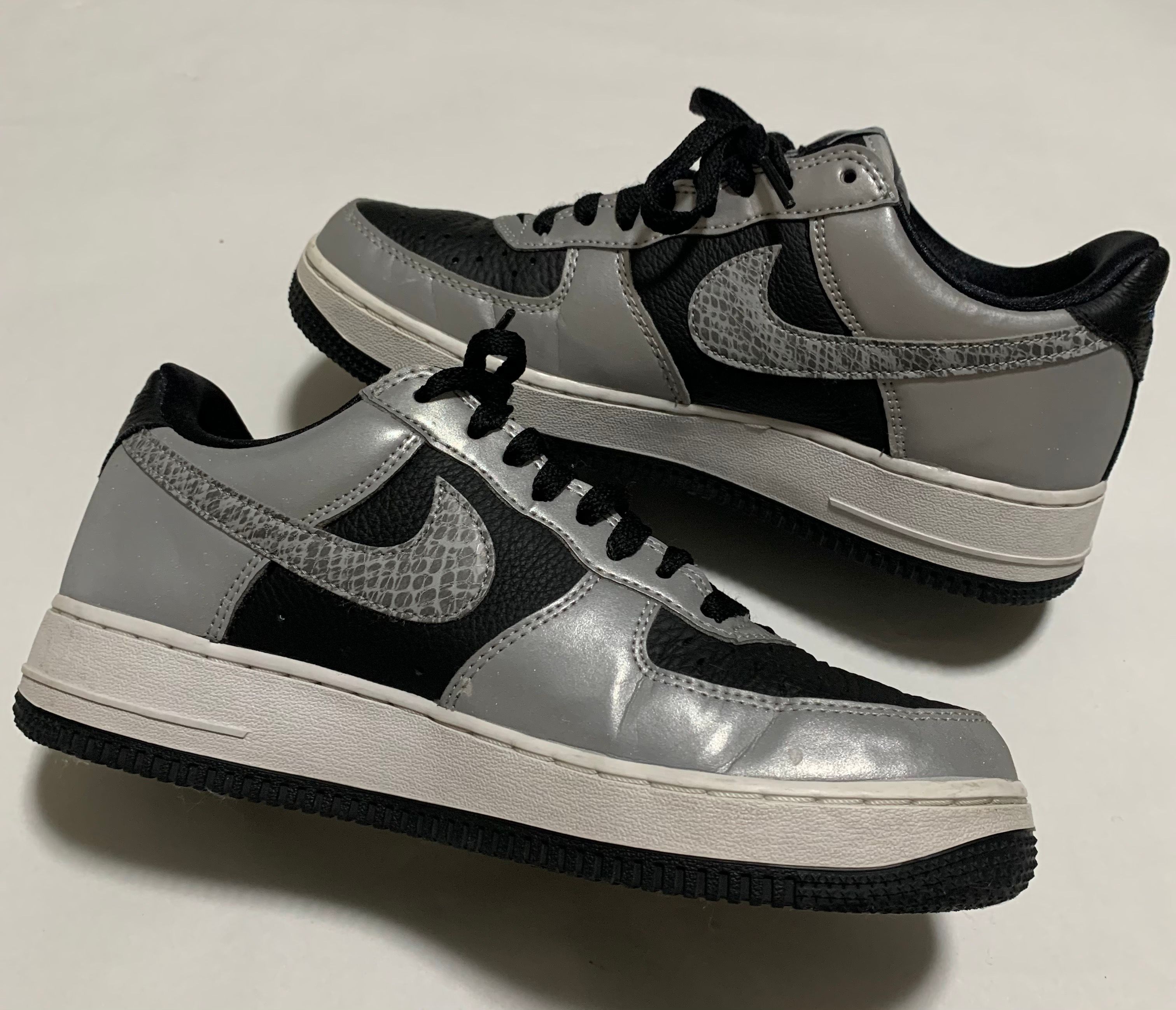 Nike Air Force 1 Low "Silver Snake"