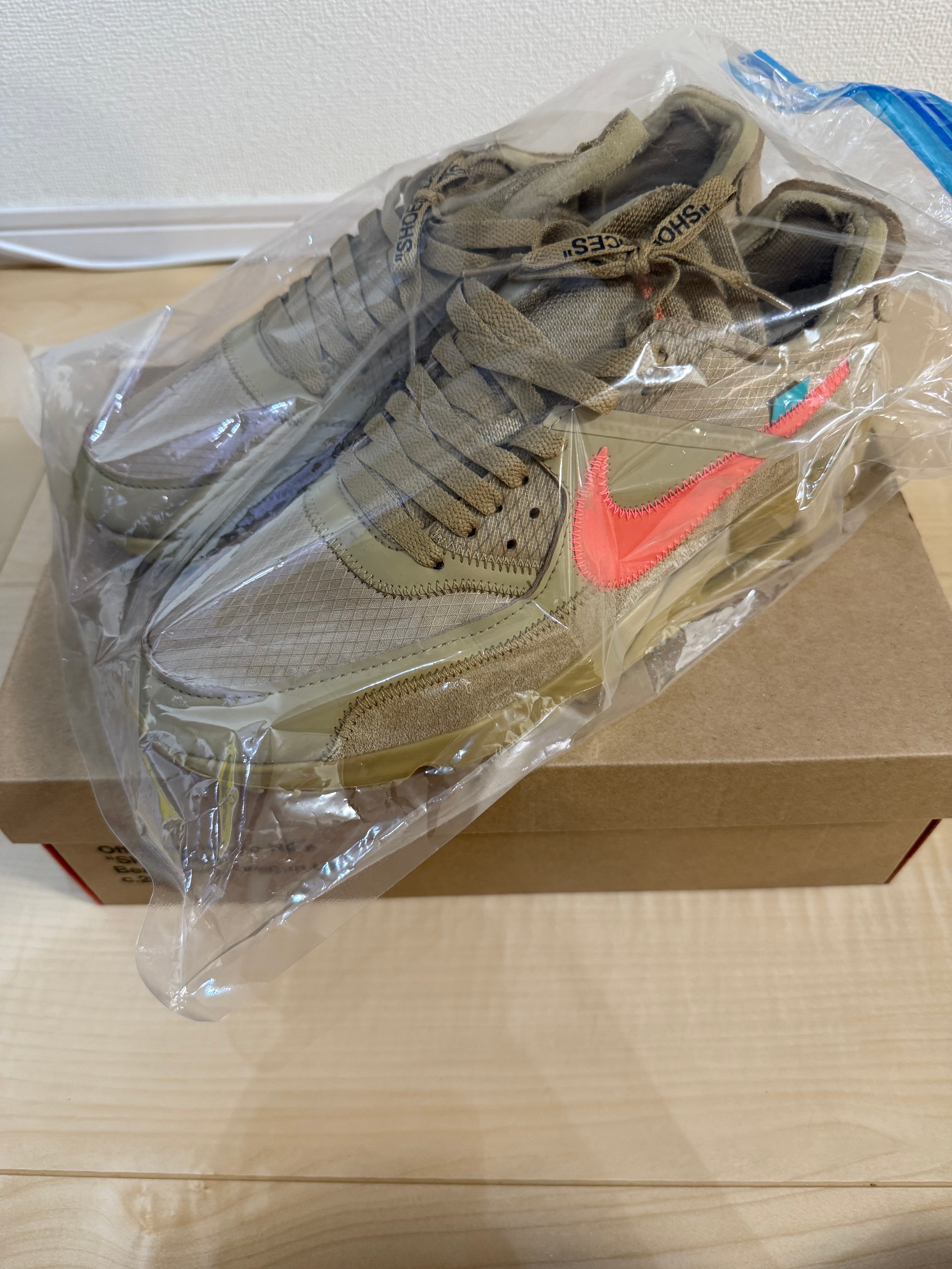 Off-White × Nike Air Max 90 "Desert Ore"
