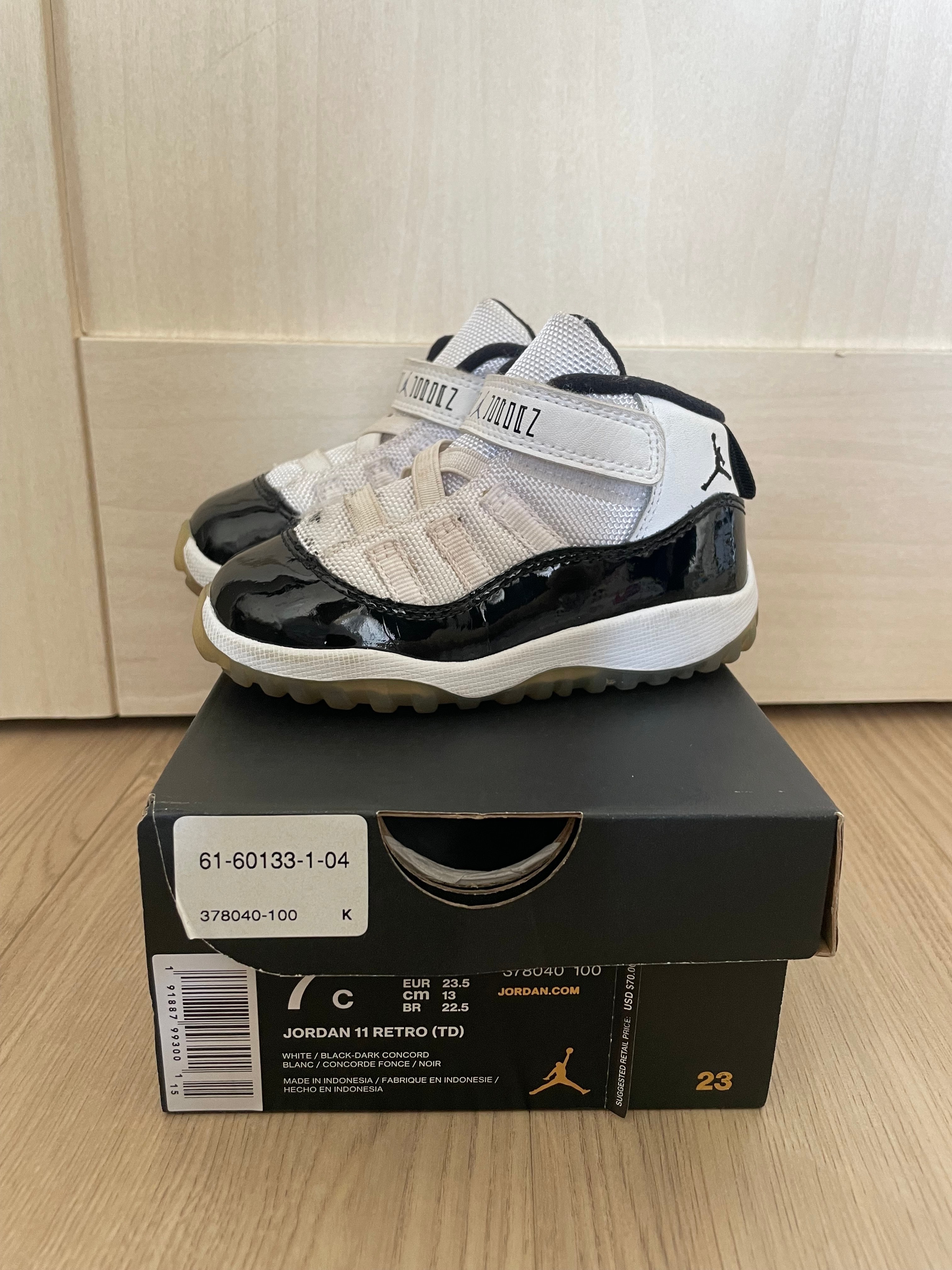 Nike TD Air Jordan 11 Retro "Concord" (2018)