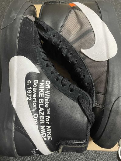 Off-White × Nike Blazer Studio Mid "Grim Reaper"