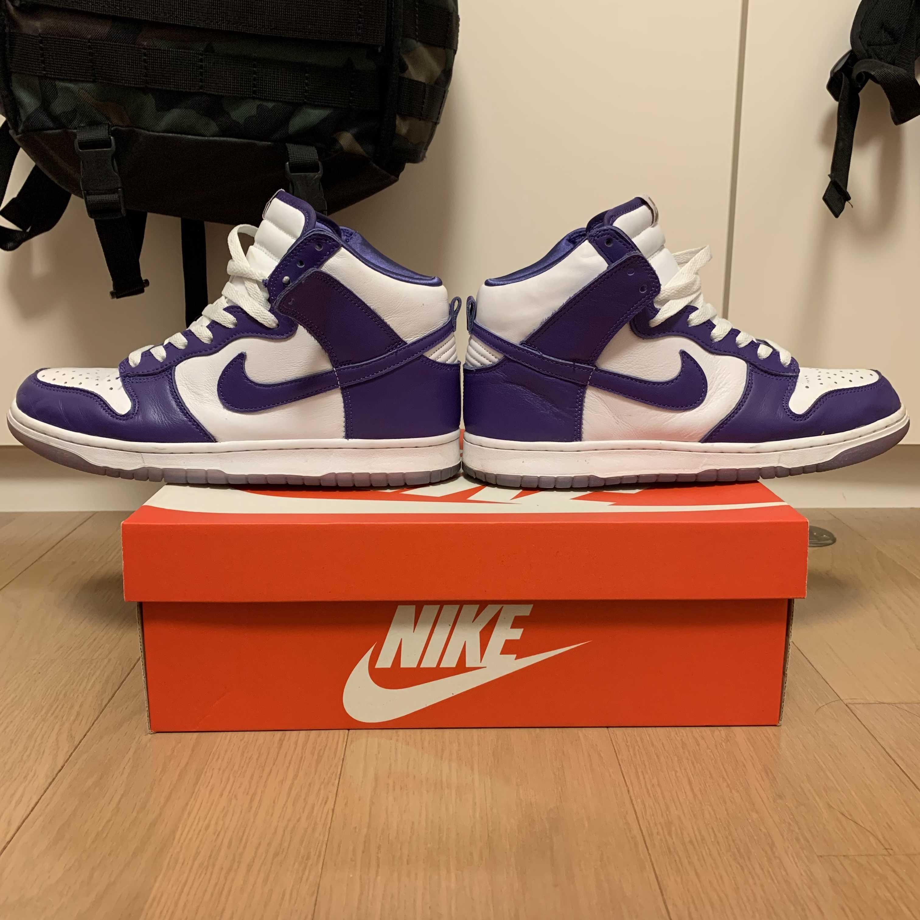 NIKE DUNK HIGH Women's "VARSITY PURPLE"