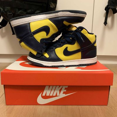 Nike Dunk High "Michigan"