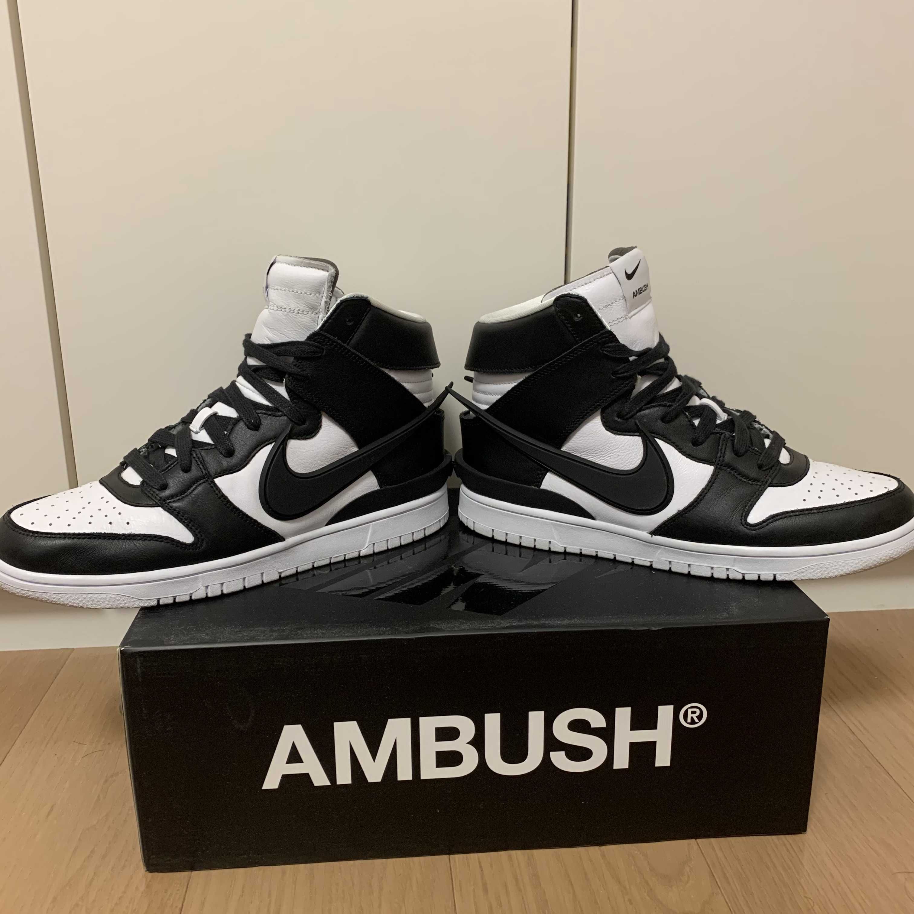 AMBUSH × Nike Dunk High "Black"
