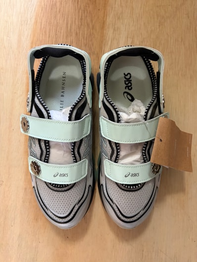 Cecilie Bahnsen × Asics Gel-Quantum 360 8 "Silver/Clearly Aqua"