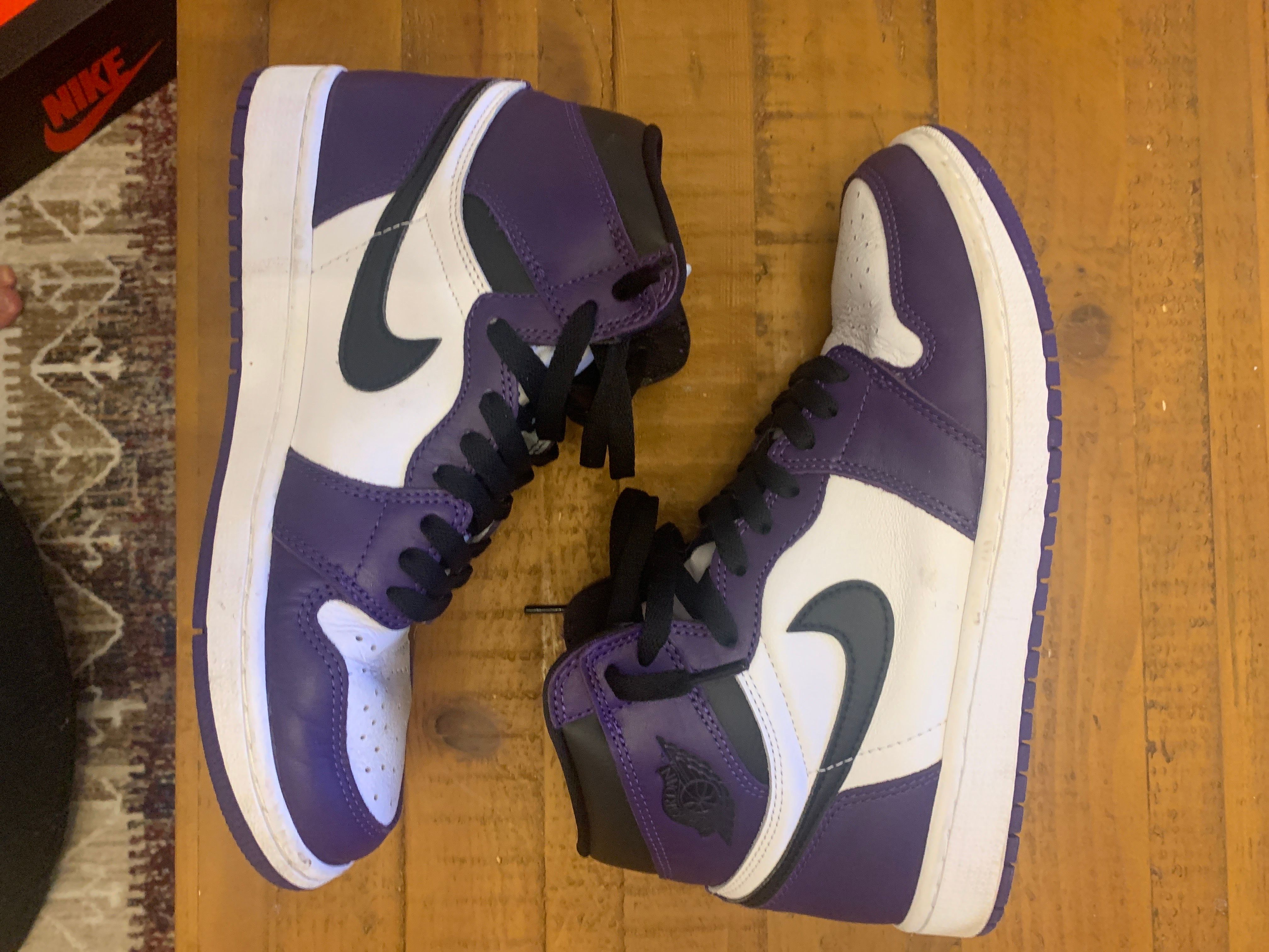 Nike Air Jordan 1 Retro High OG "Court Purple White/Black" (2020)