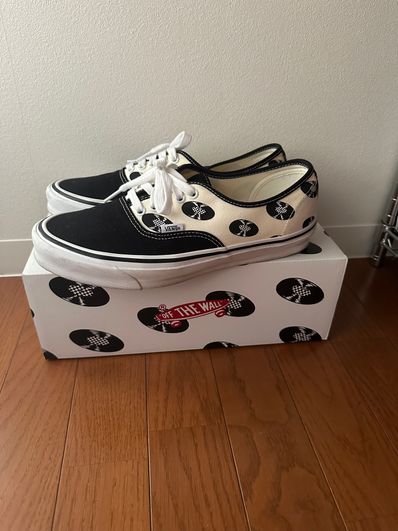 WACKO MARIA × Vans Vault OG Authentic LX "Classic White-Records"