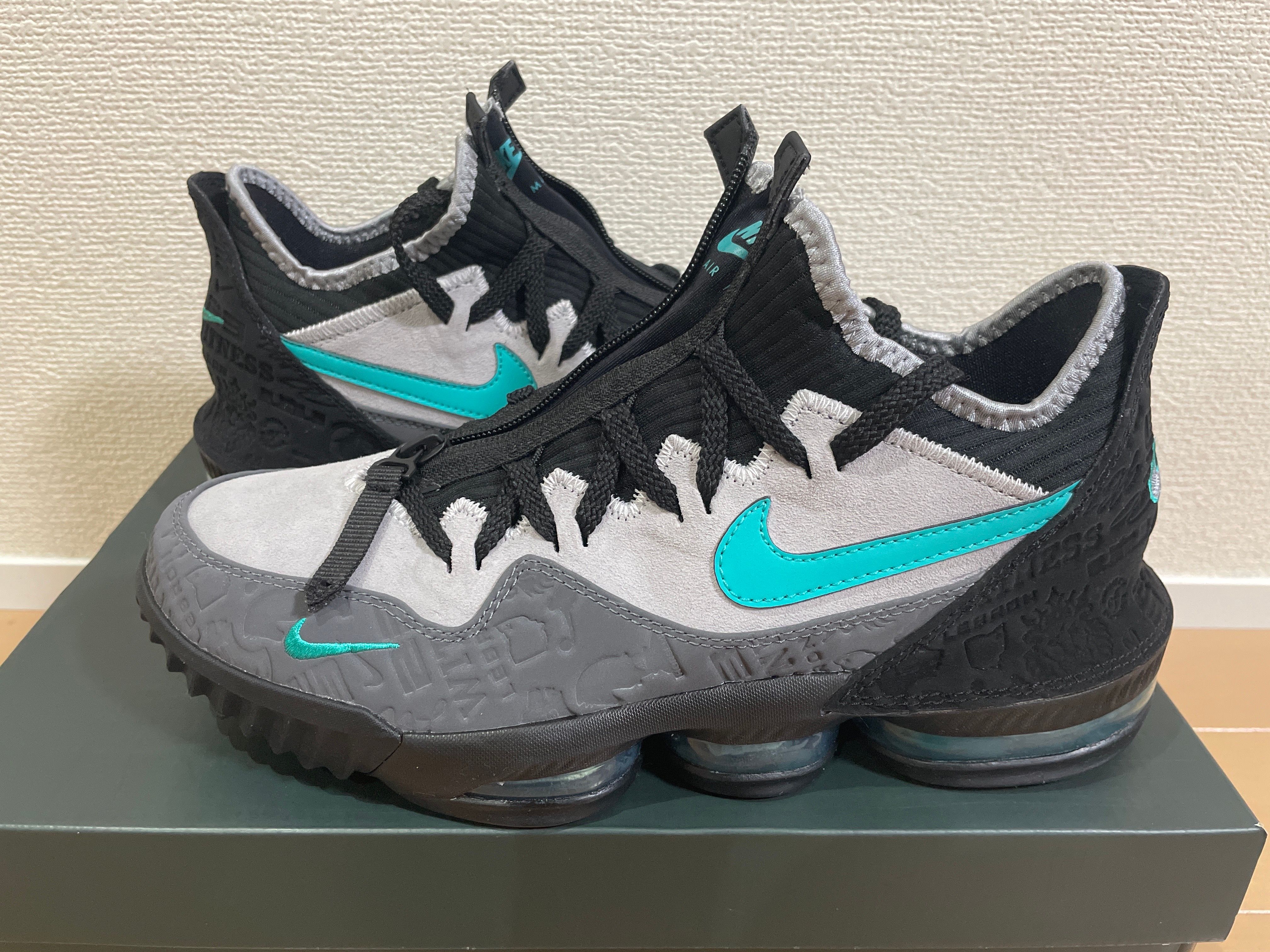 atmos × Nike LeBron 16 "Clear Jade"