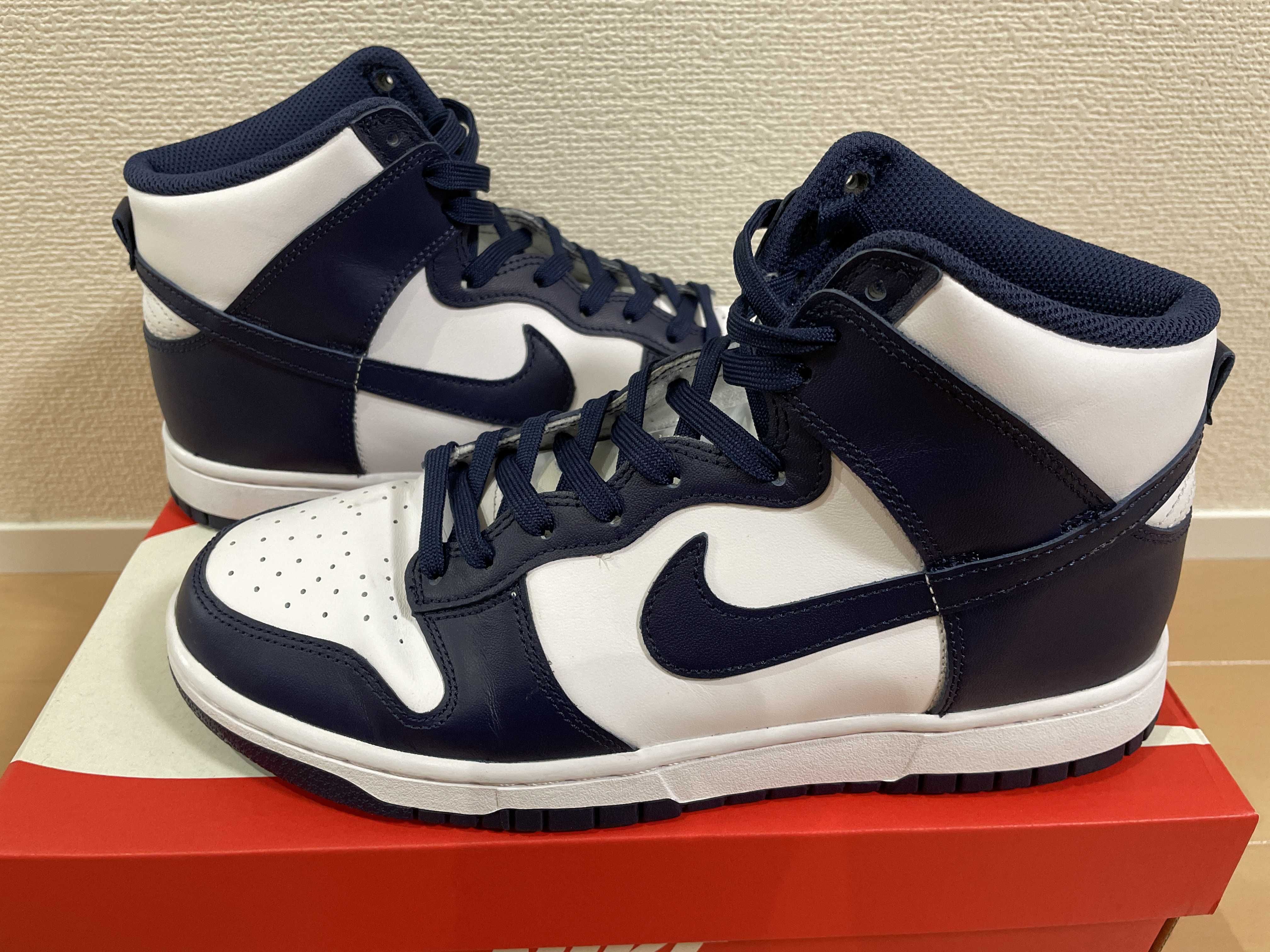 Nike Dunk High "Championship Navy"