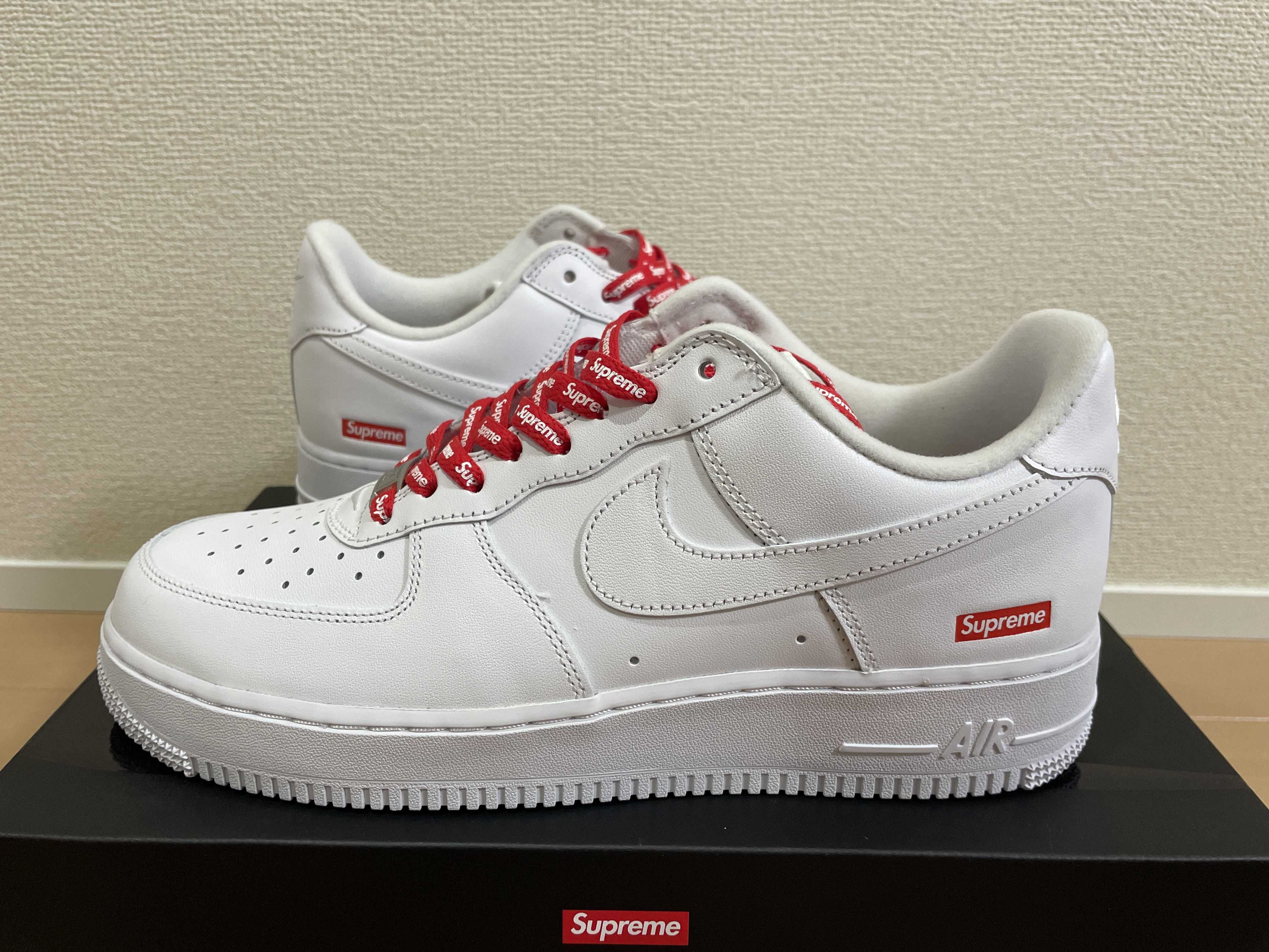 Supreme × Nike Air Force 1 Low "White"