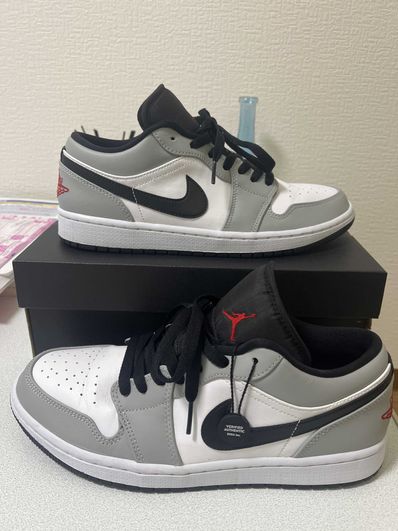 NIKE AIR JORDAN 1 LOW "LIGHT SMOKE GREY"