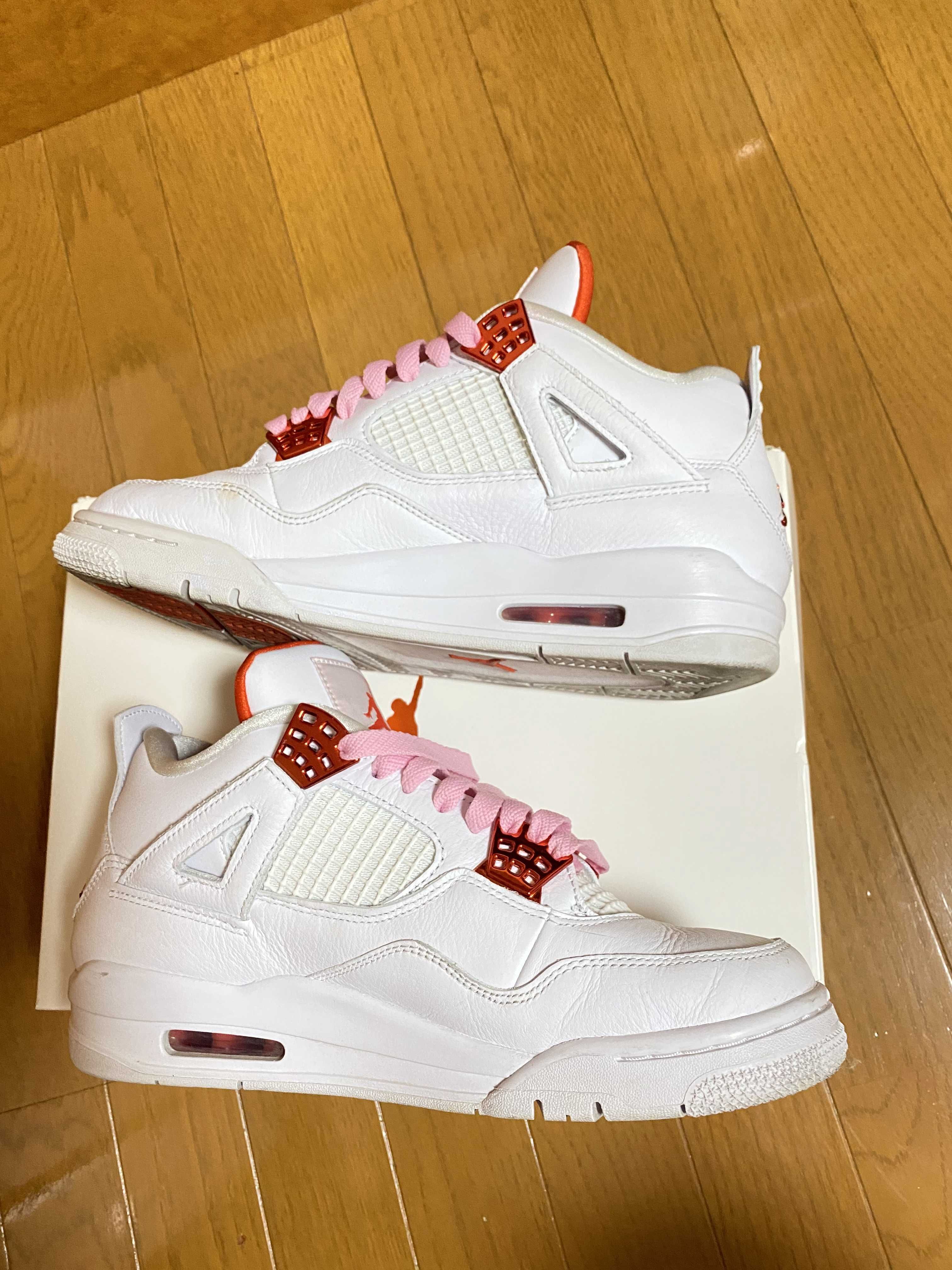 Nike Air Jordan 4 Retro "White/Team Orange"