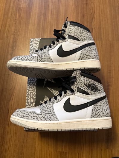 Nike Air Jordan 1 High OG "White Cement/Safari"