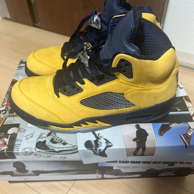 NIKE AIR JORDAN 5 "MICHIGAN"