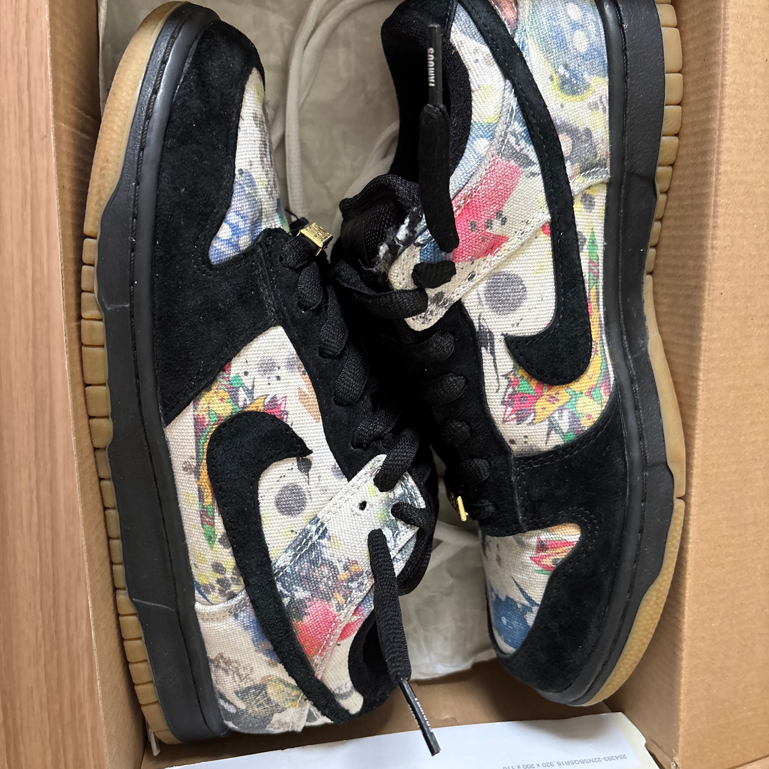 Supreme × Nike SB Dunk Low "Rammellzee"