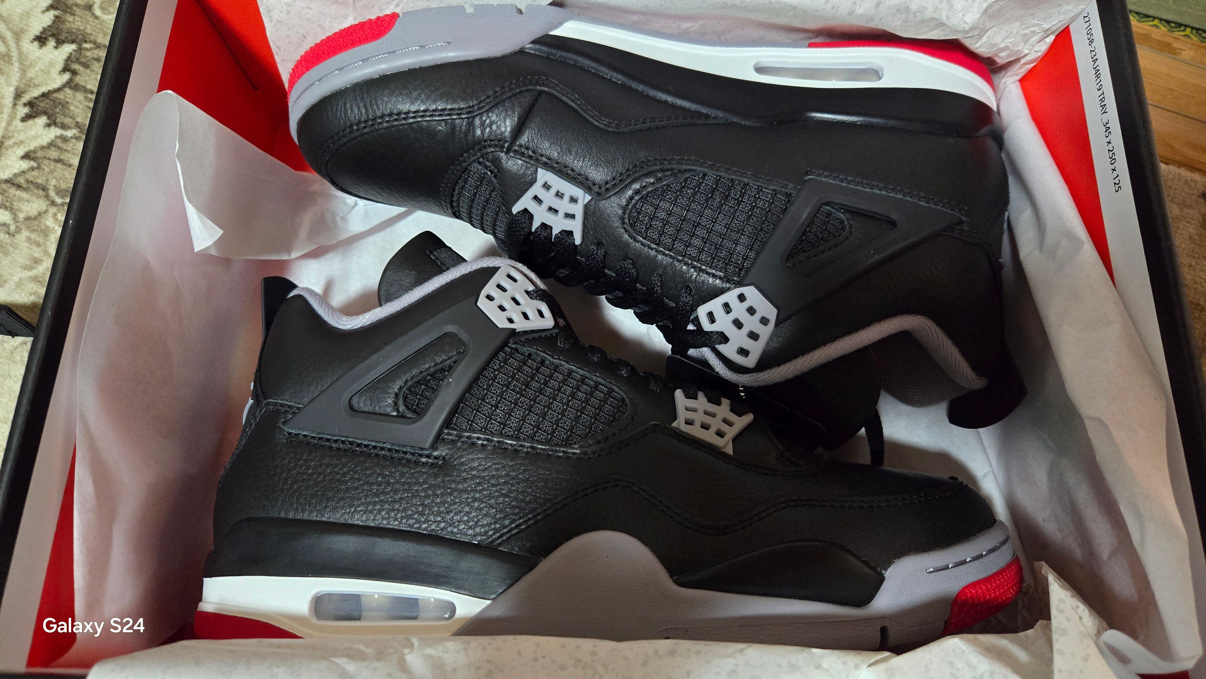 Nike Air Jordan 4 Retro "Bred Reimagined"