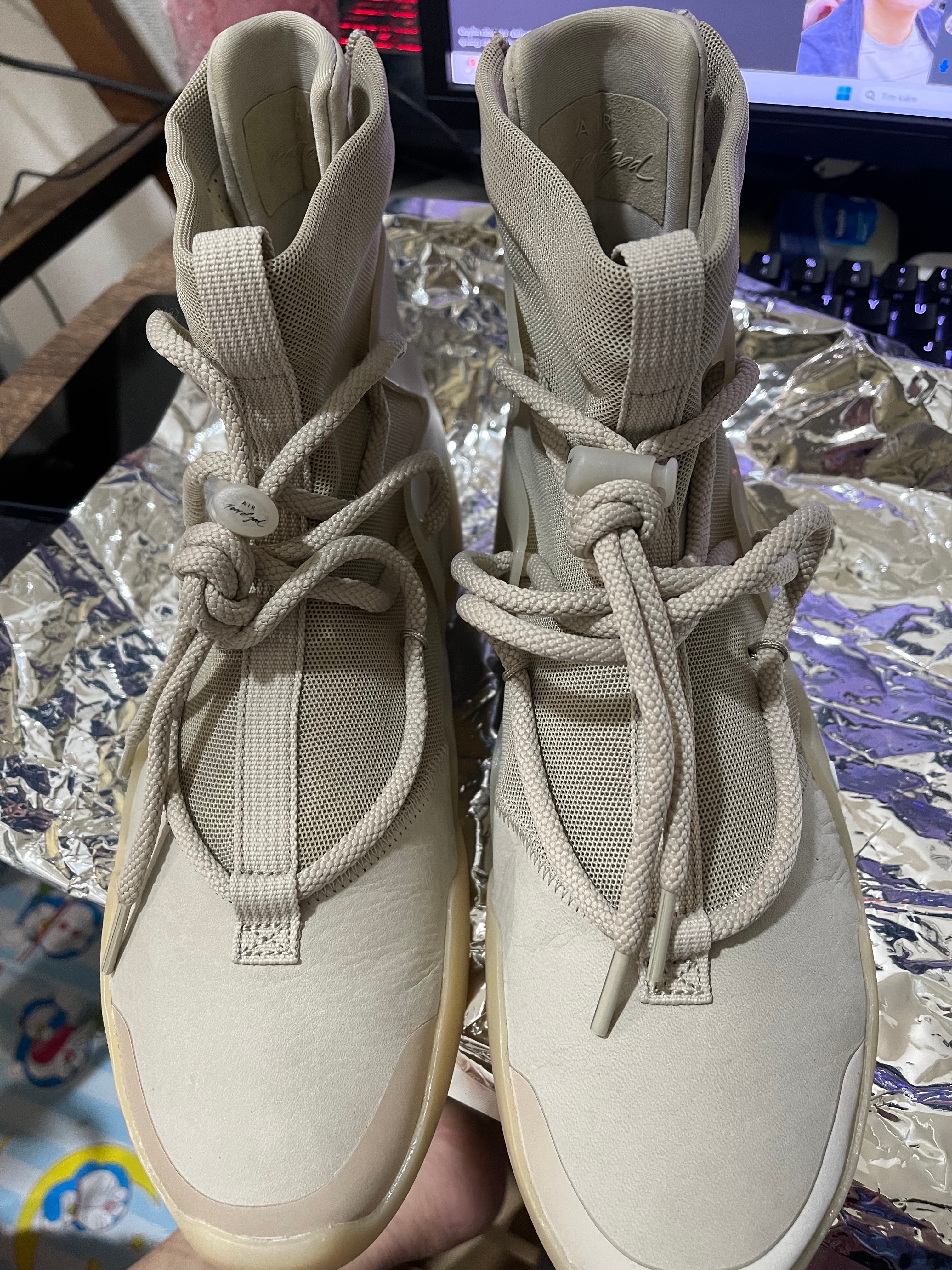 Fear Of God × Nike Air 1 "Oatmeal"