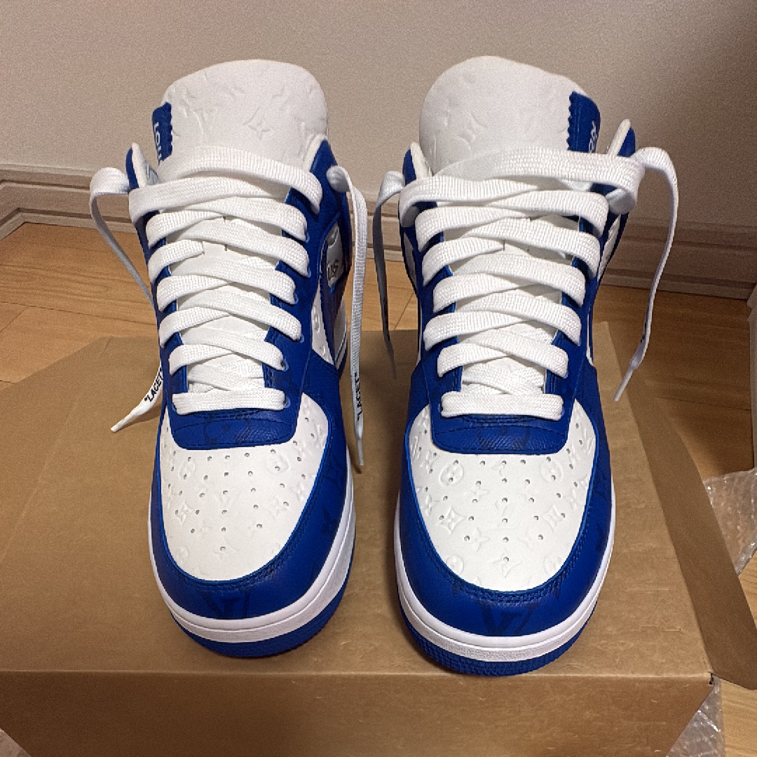 Louis Vuitton × Nike Air Force 1 Low by Virgil Abloh "White & Team Royal Blue"