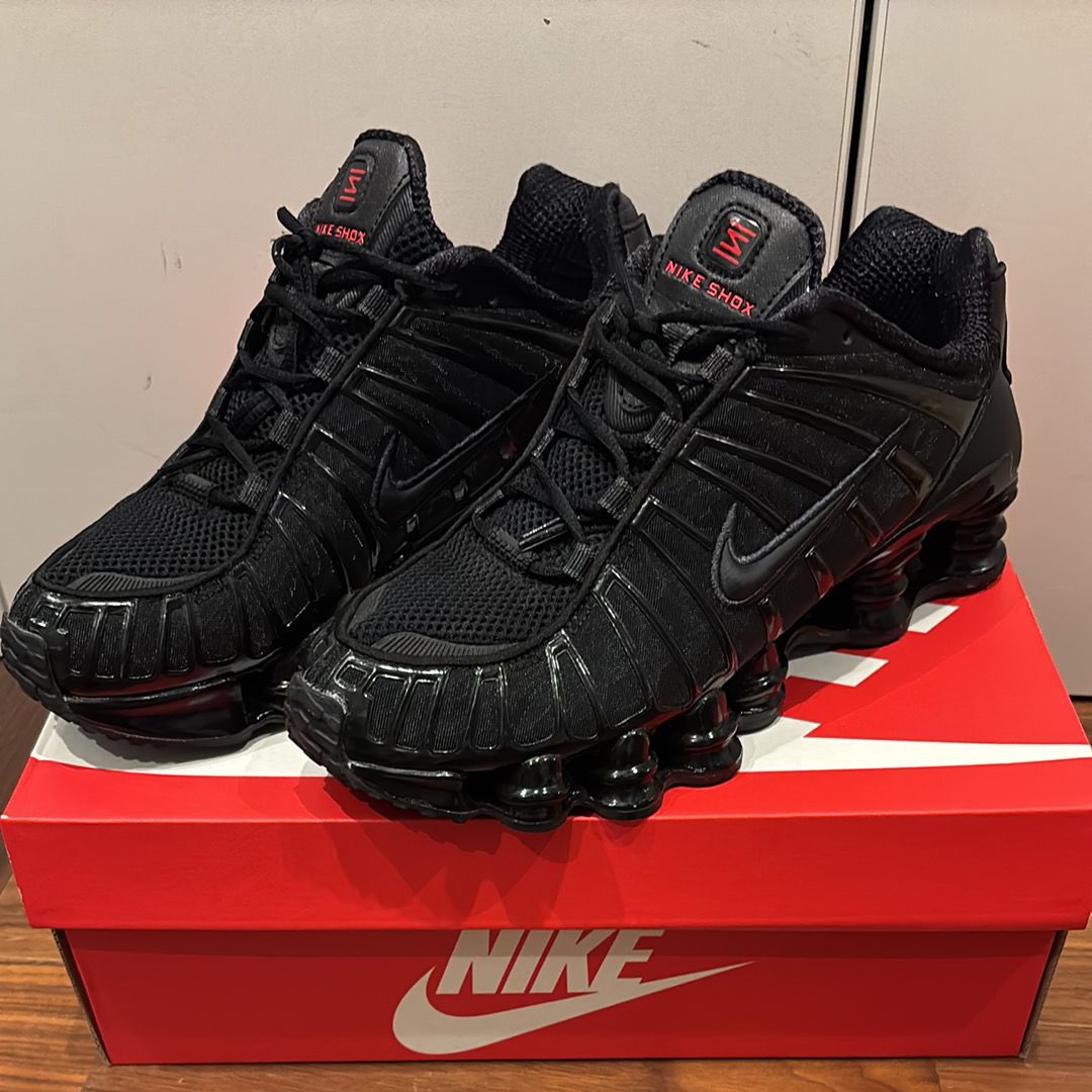 Nike Women's Shox TL "Black and Max Orange"