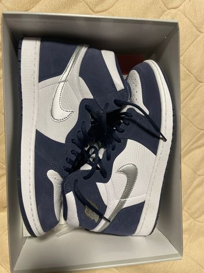 Nike Air Jordan 1 High OG CO.JP "White/Midnight Navy" (2020)(ブリーフケースなし)