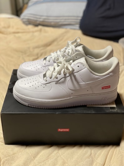 Supreme × Nike Air Force 1 Low "White"