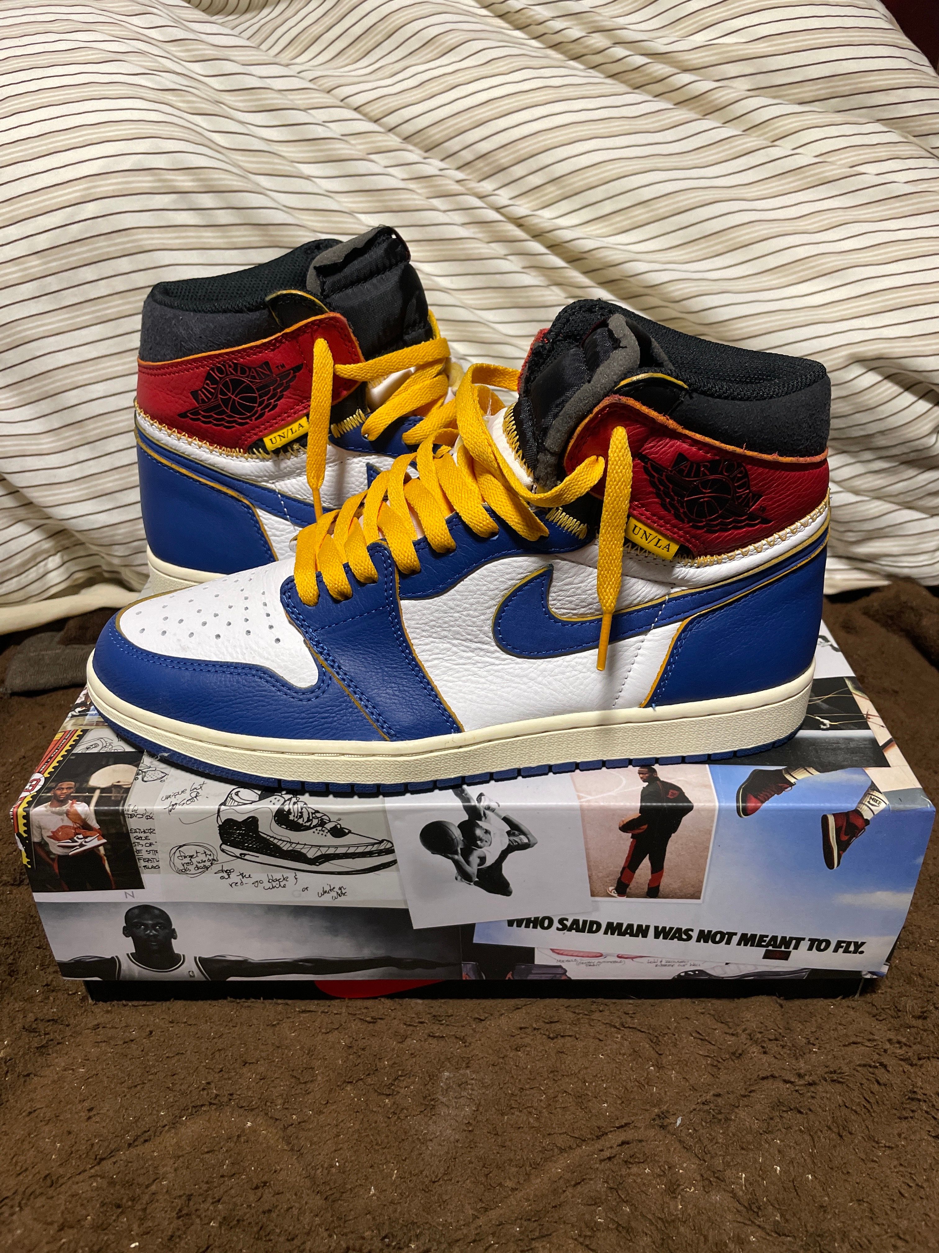 Union × Nike Air Jordan 1 Retro High OG NRG "Storm Blue/Varsity Red"