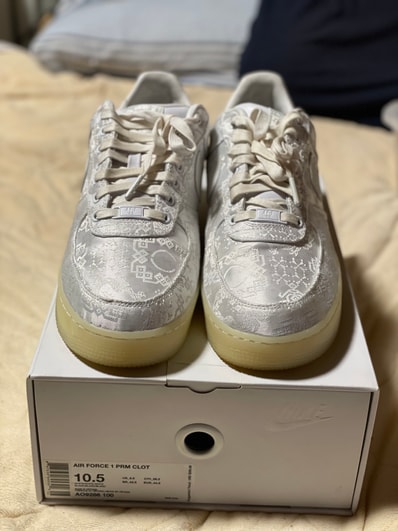 CLOT ×Nike Air Force 1 Low PRM "Silk"