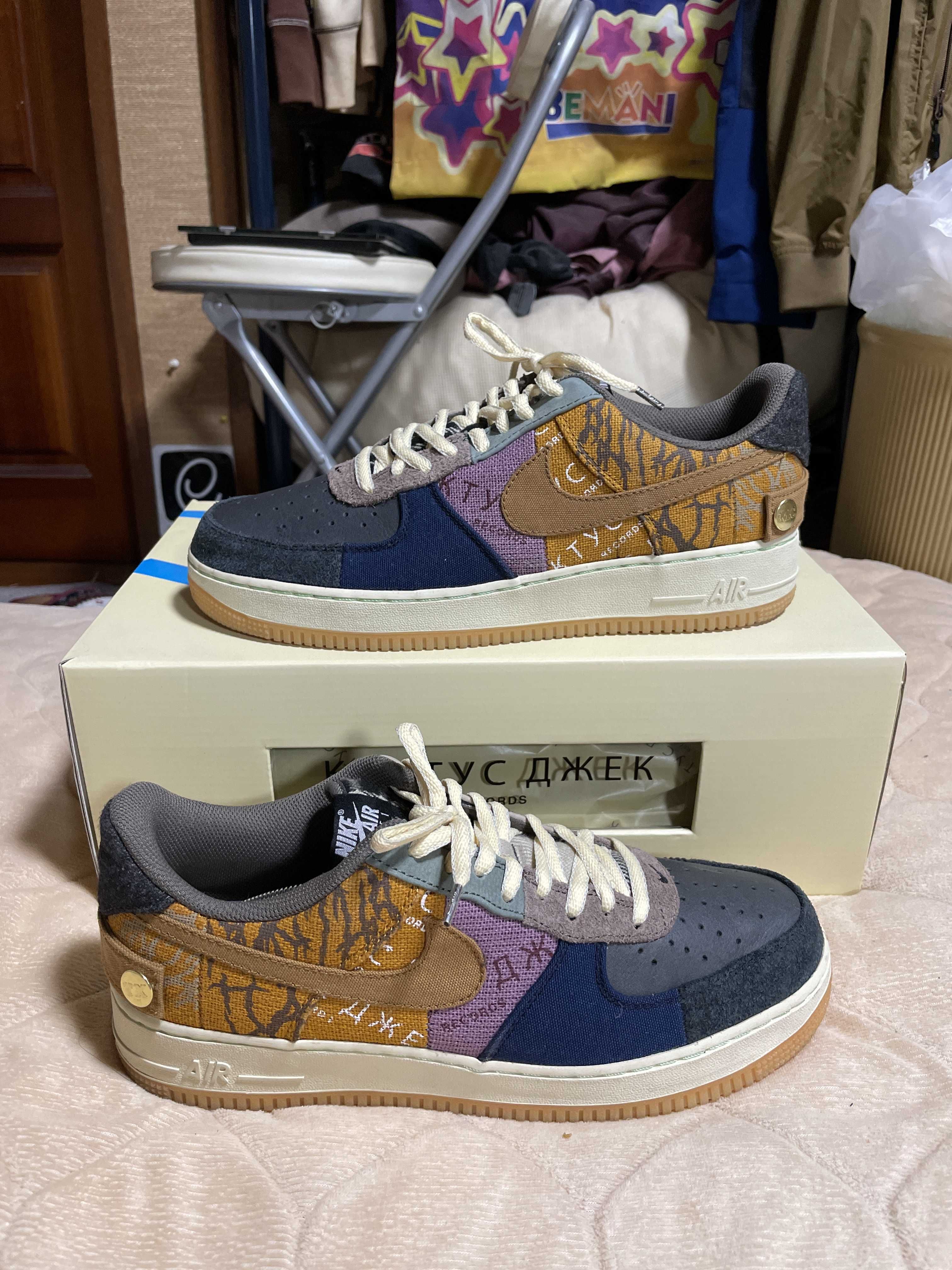 Travis Scott × Nike Air Force 1 Low Cactus Jack "Multi Color"