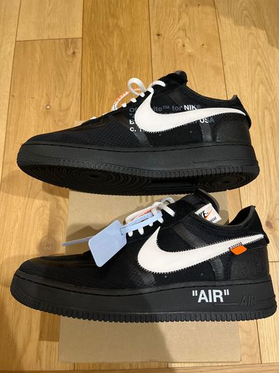 Off-White × Nike Air Force 1 Low "Black"