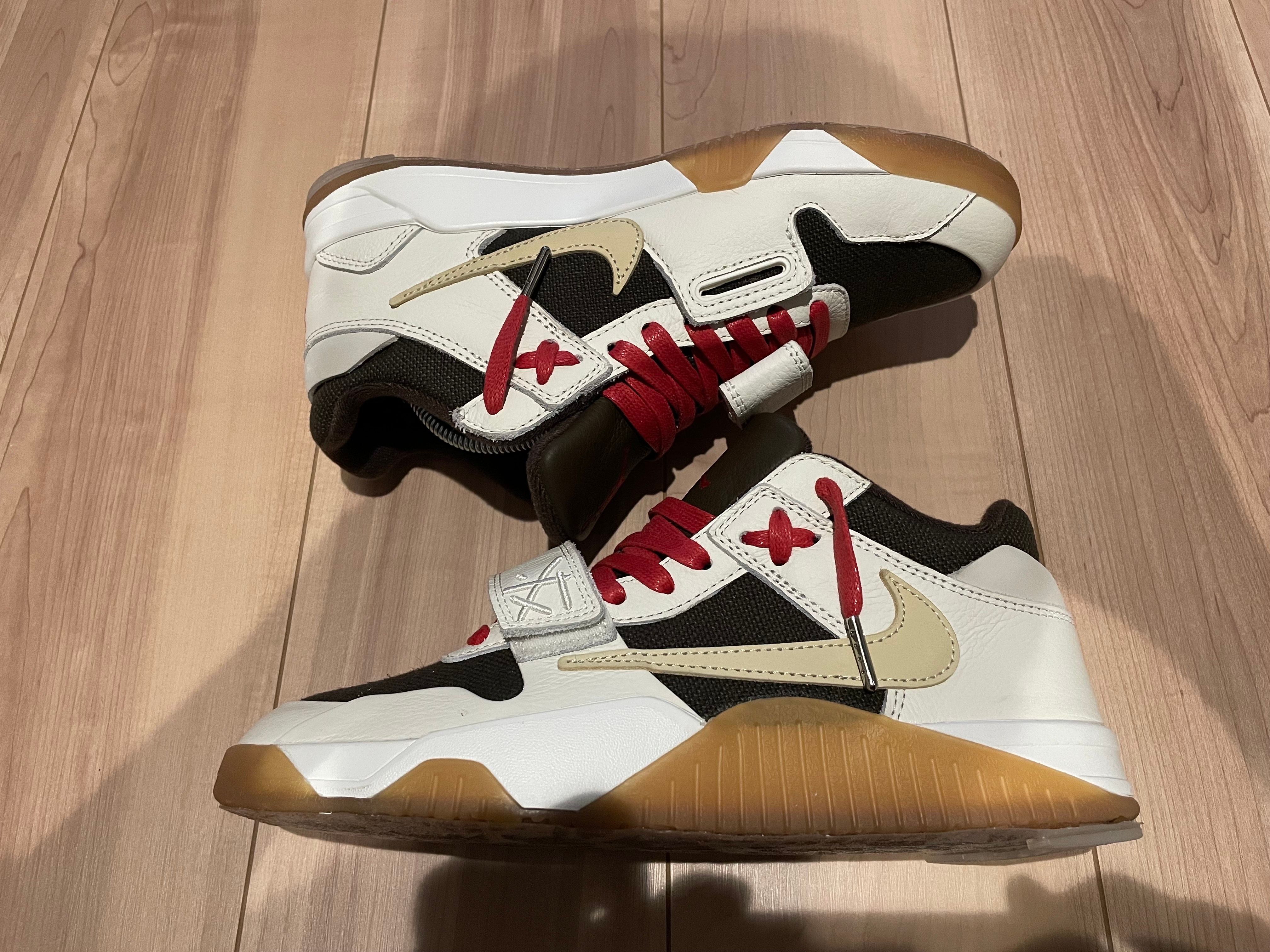 Travis Scott × Nike Jordan Jumpman Jack TR "Sail and Dark Mocha"