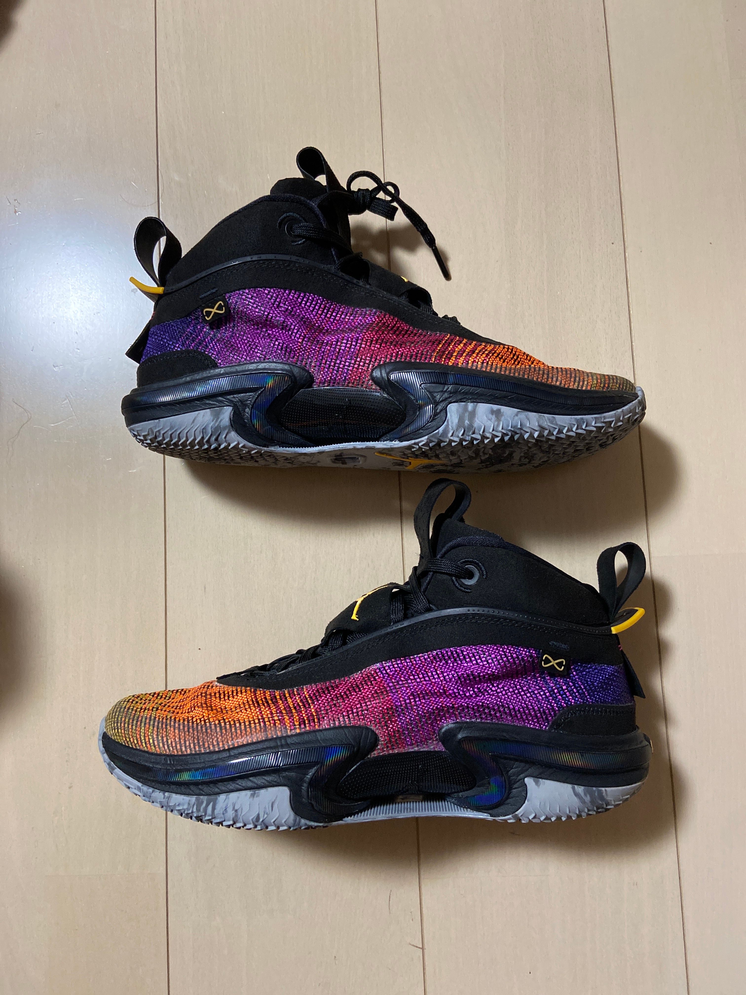 Nike Air Jordan 36 "Black/Deadly Pink/Court Purple/Laser Orange"