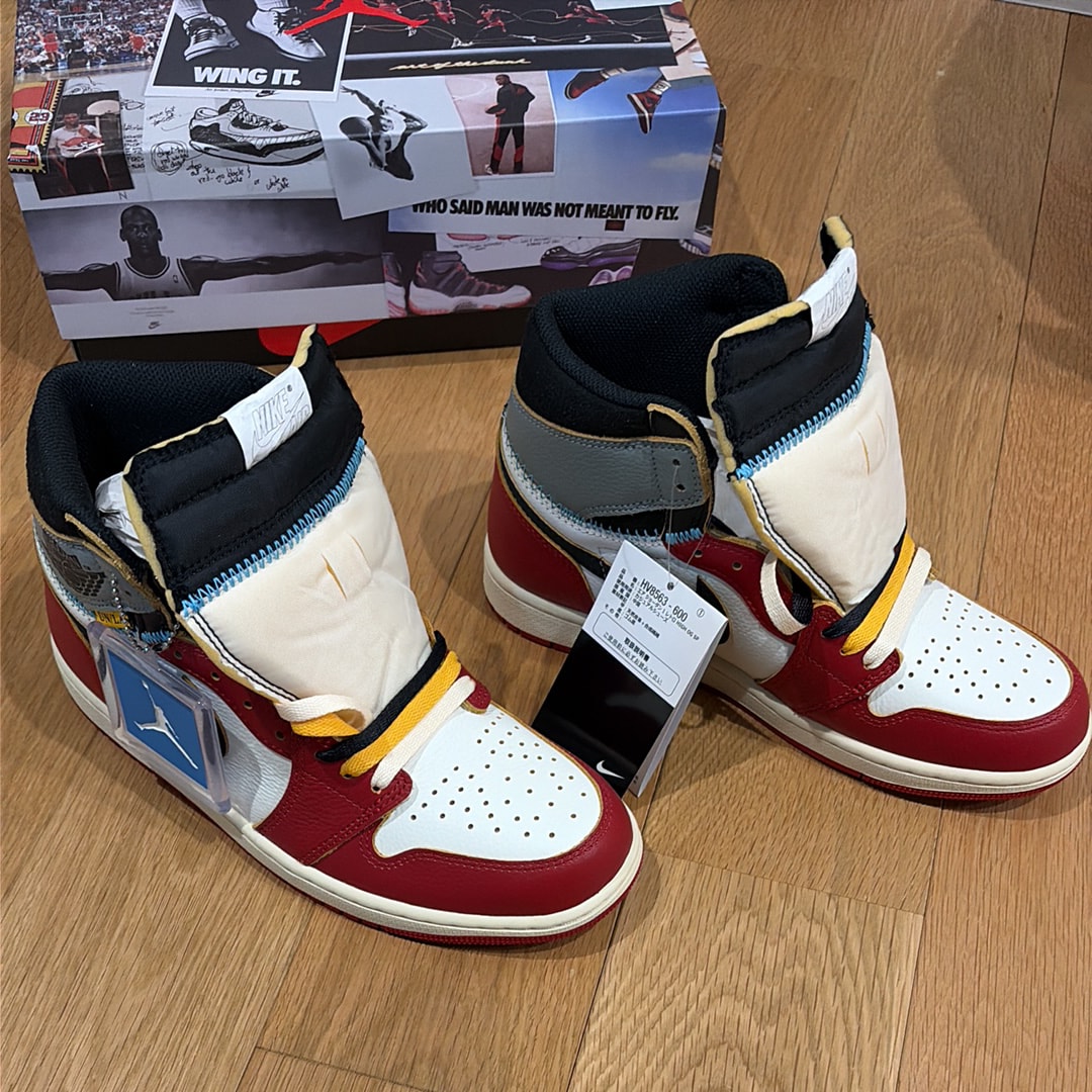 UNION × Nike Air Jordan 1 Retro High OG "Chicago/Shadow"