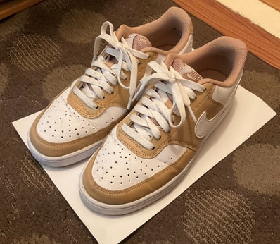 Nike Women's Court Vision Low Next Nature "Hemp/White"