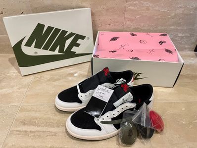 Travis Scott × Nike Women's Air Jordan 1 Low OG "Medium Olive"