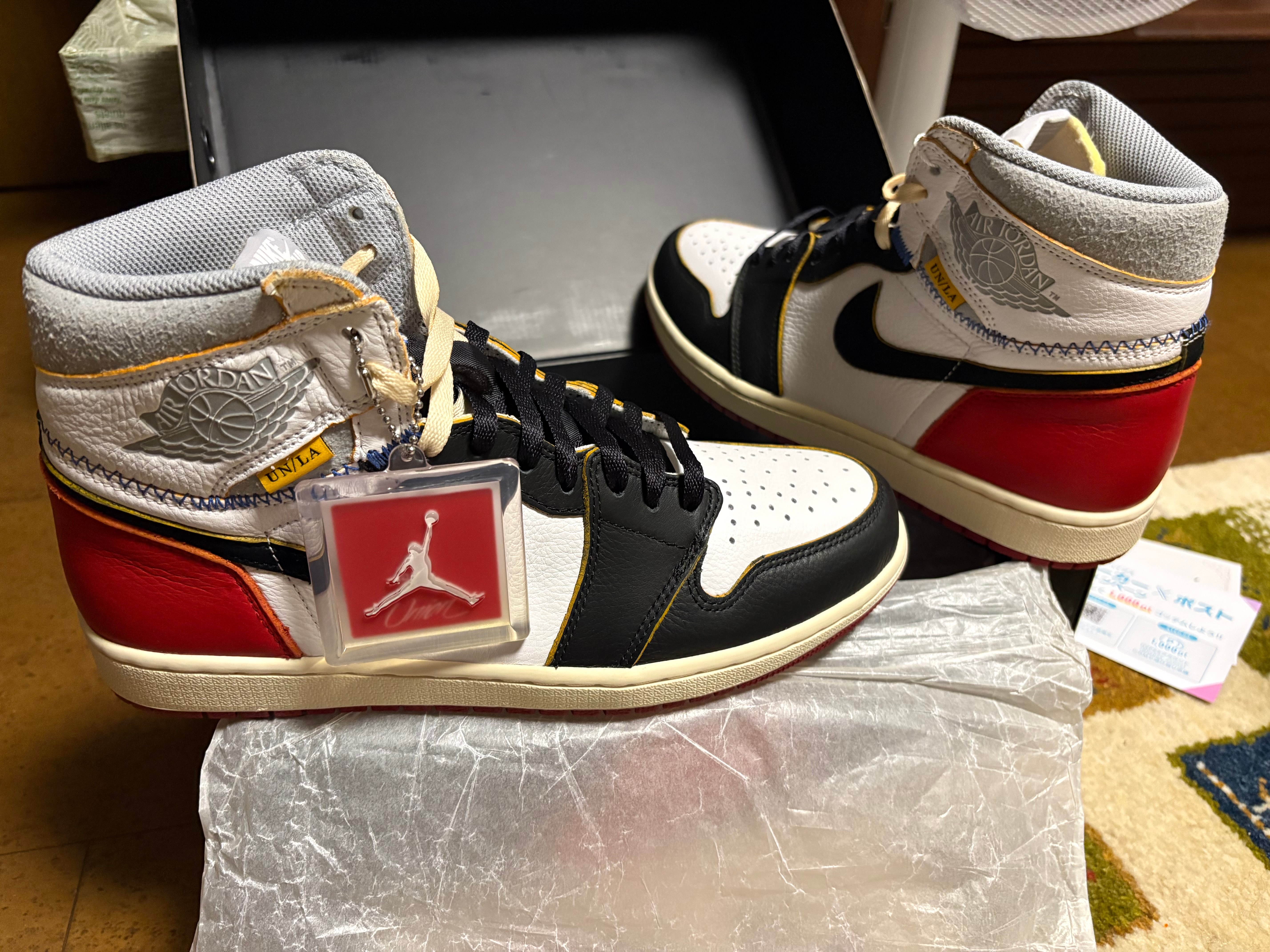 UNION × Nike Air Jordan 1 Retro High OG NRG "Varsity Red/Wolf Grey"
