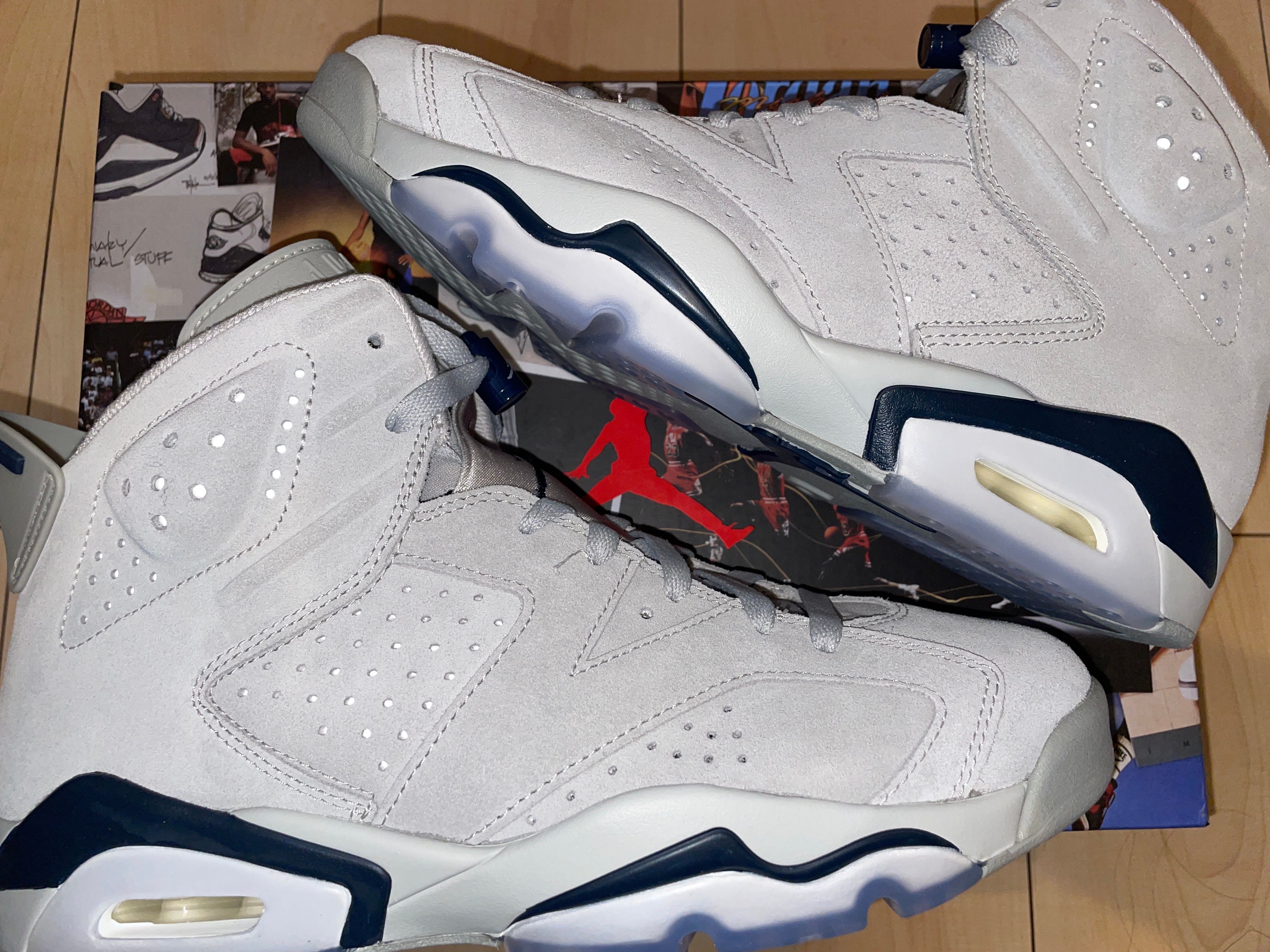 Nike Air Jordan 6 "Magnet and College Navy"