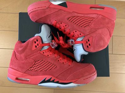 Nike Air Jordan 5 Ratro "Red Suede"