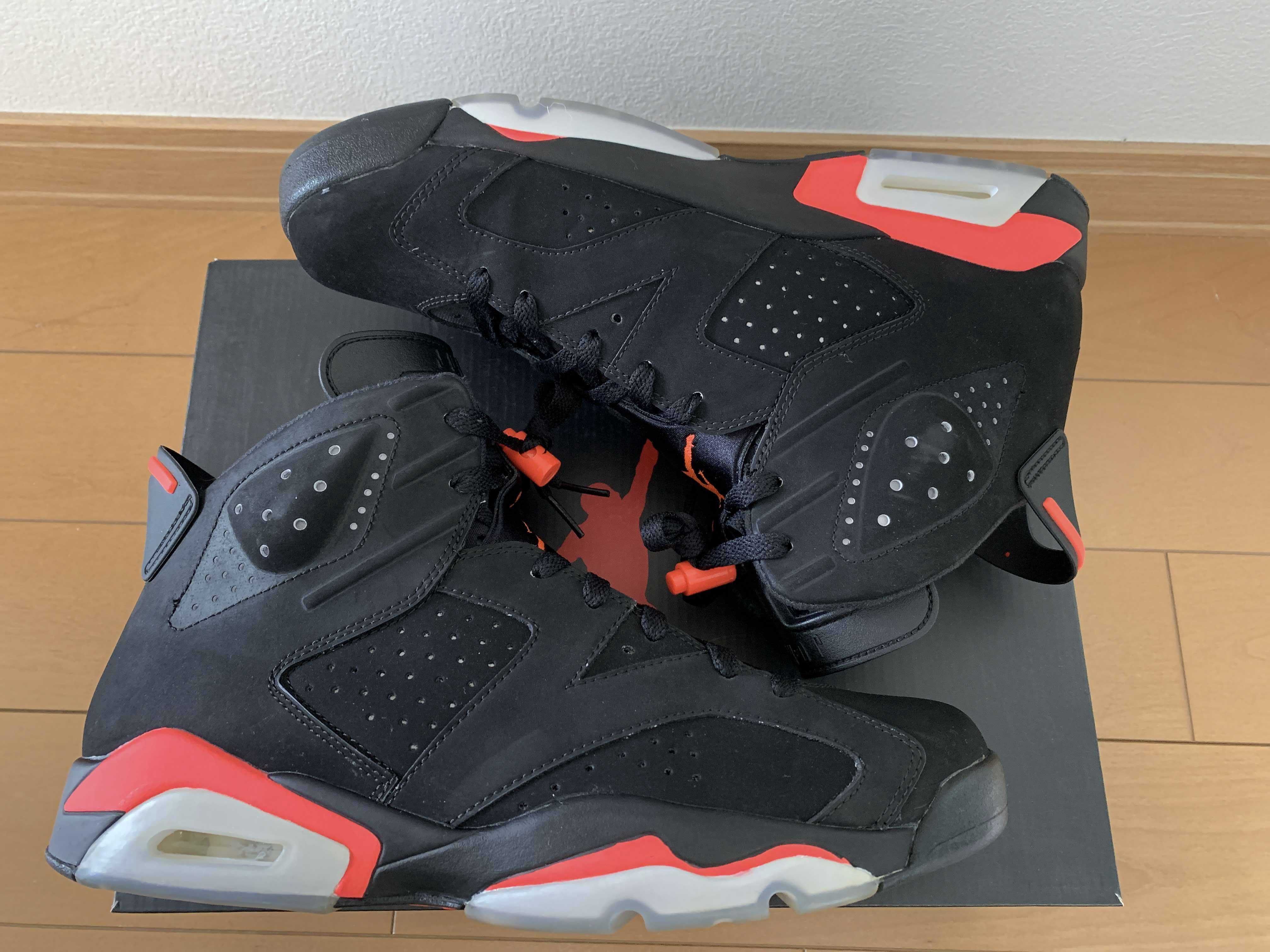 NIKE AIR JORDAN 6 RETRO "INFRARED BLACK" (2014)