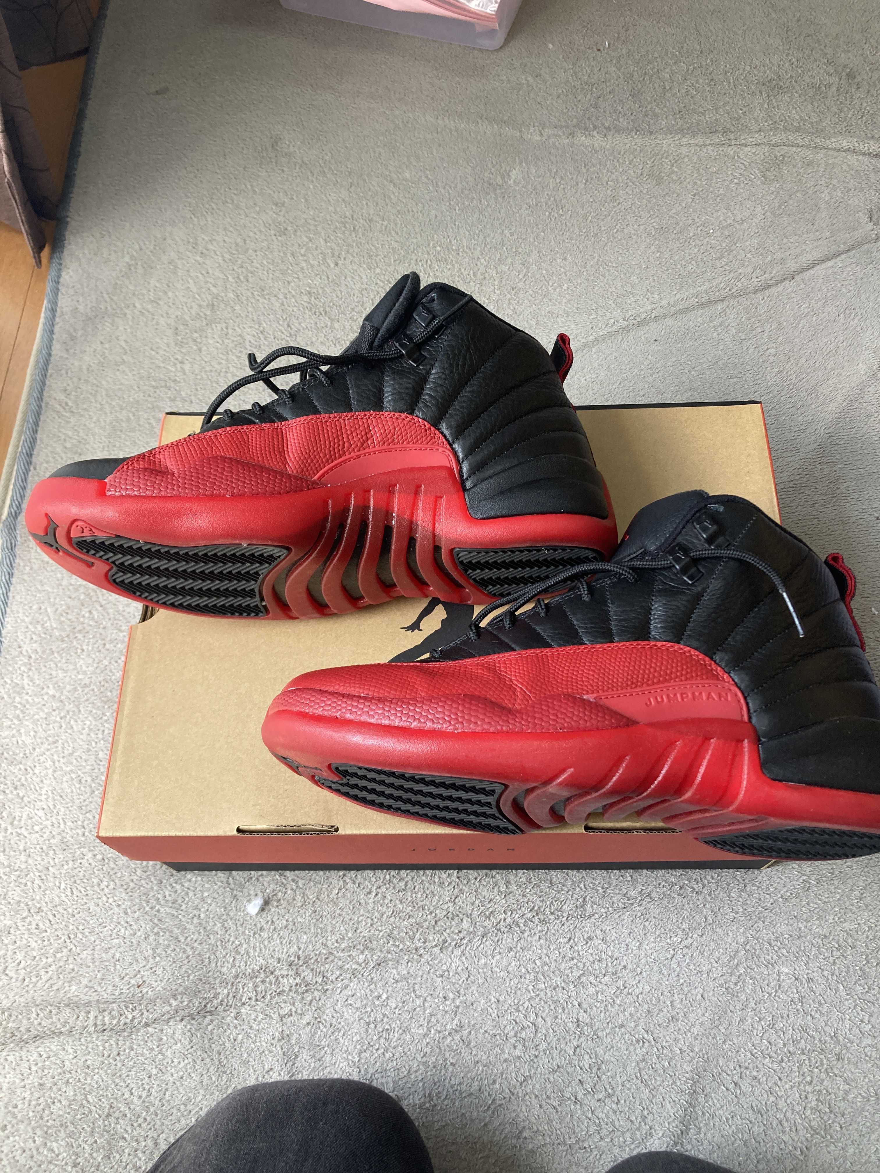 Nike Air Jordan 12 Retro "Flu Game/Black/Versity Red" (2016)