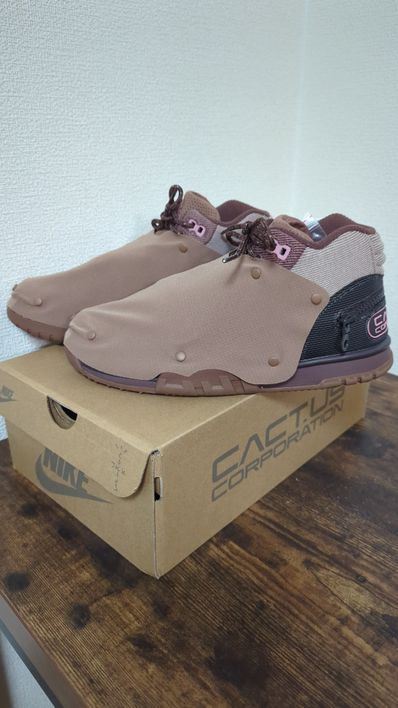 Travis Scott x Nike Air Trainer 1 SP "Archaeo Brown and Rust Pink"