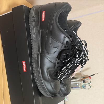 Supreme × Nike Air Force 1 Low "Black"
