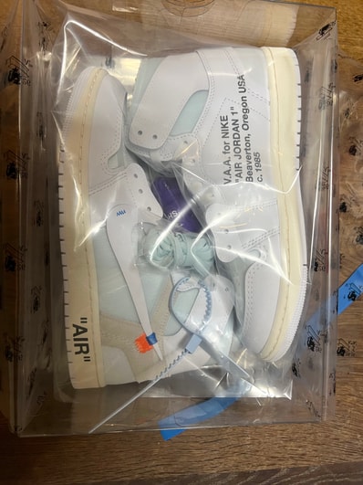 Virgil Abloh Archive (V.A.A.) × Nike Air Jordan 1 Retro High OG "Alaska"