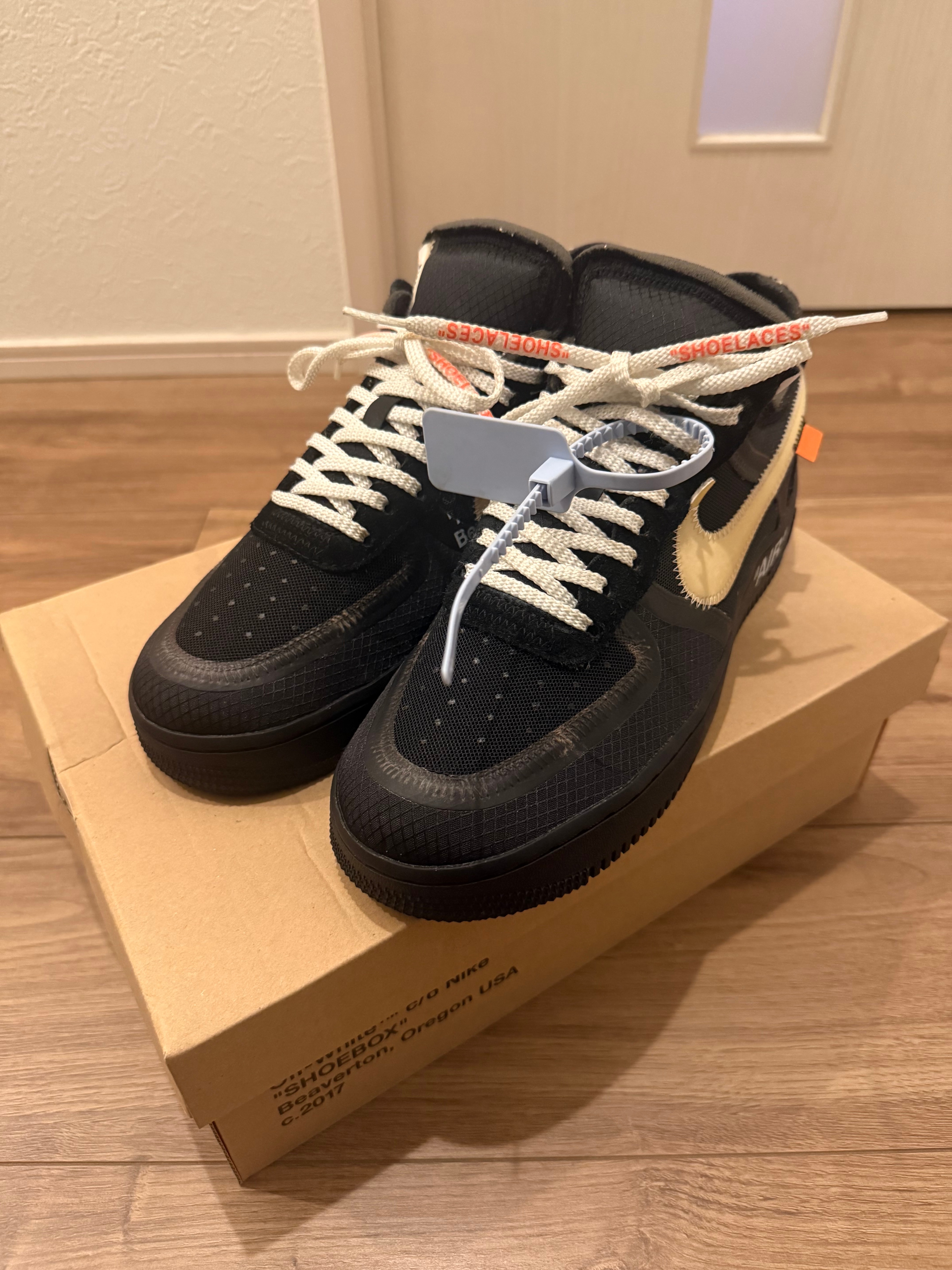 Off-White × Nike Air Force 1 Low "Black"