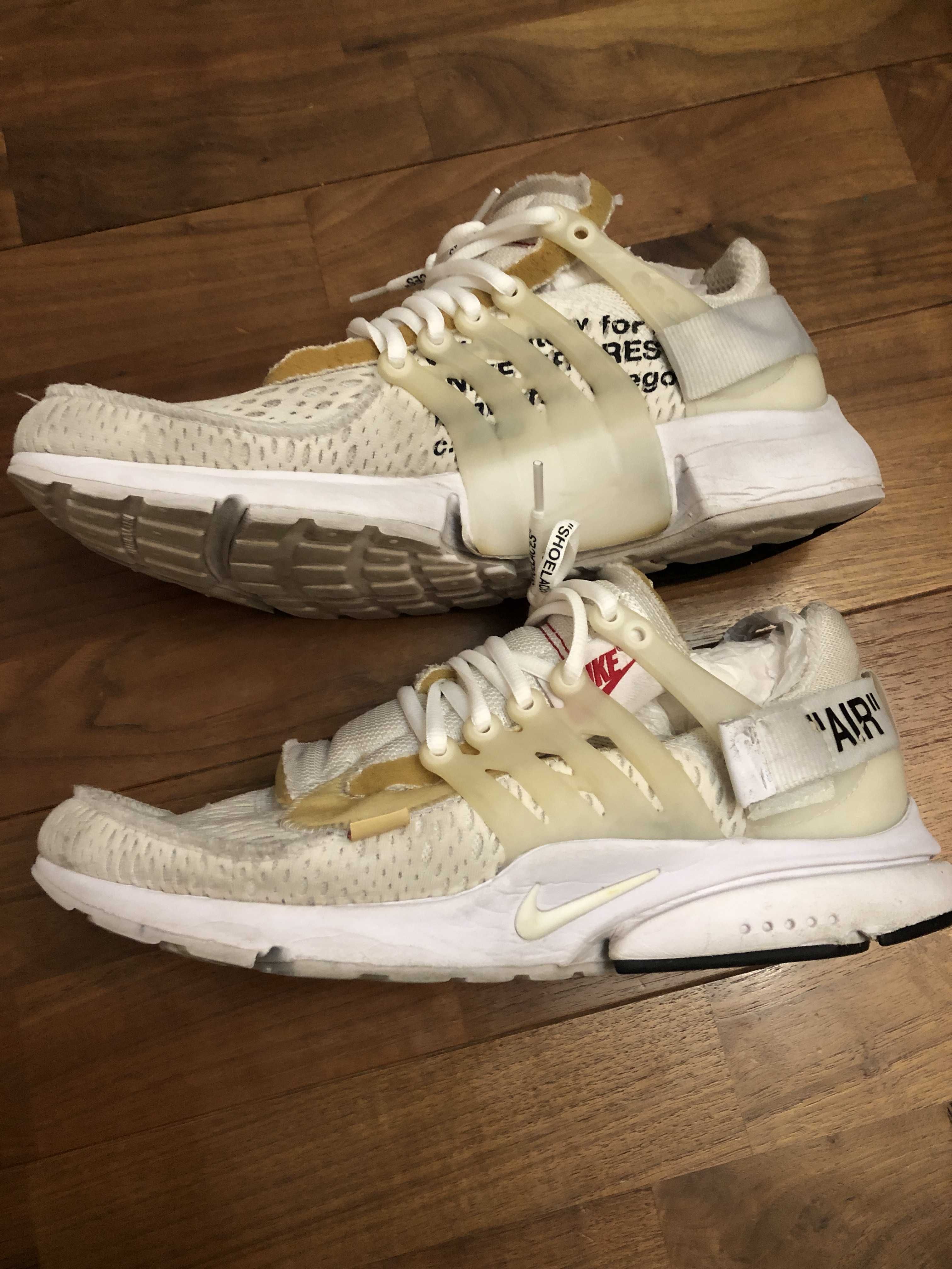 Off-White × Nike Air Presto "White/Black/Cone"