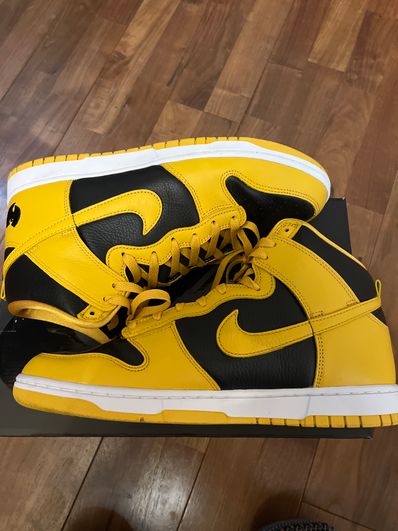 Wu-Tang Clan × Nike Dunk High Retro PRM "Black and Pollen"