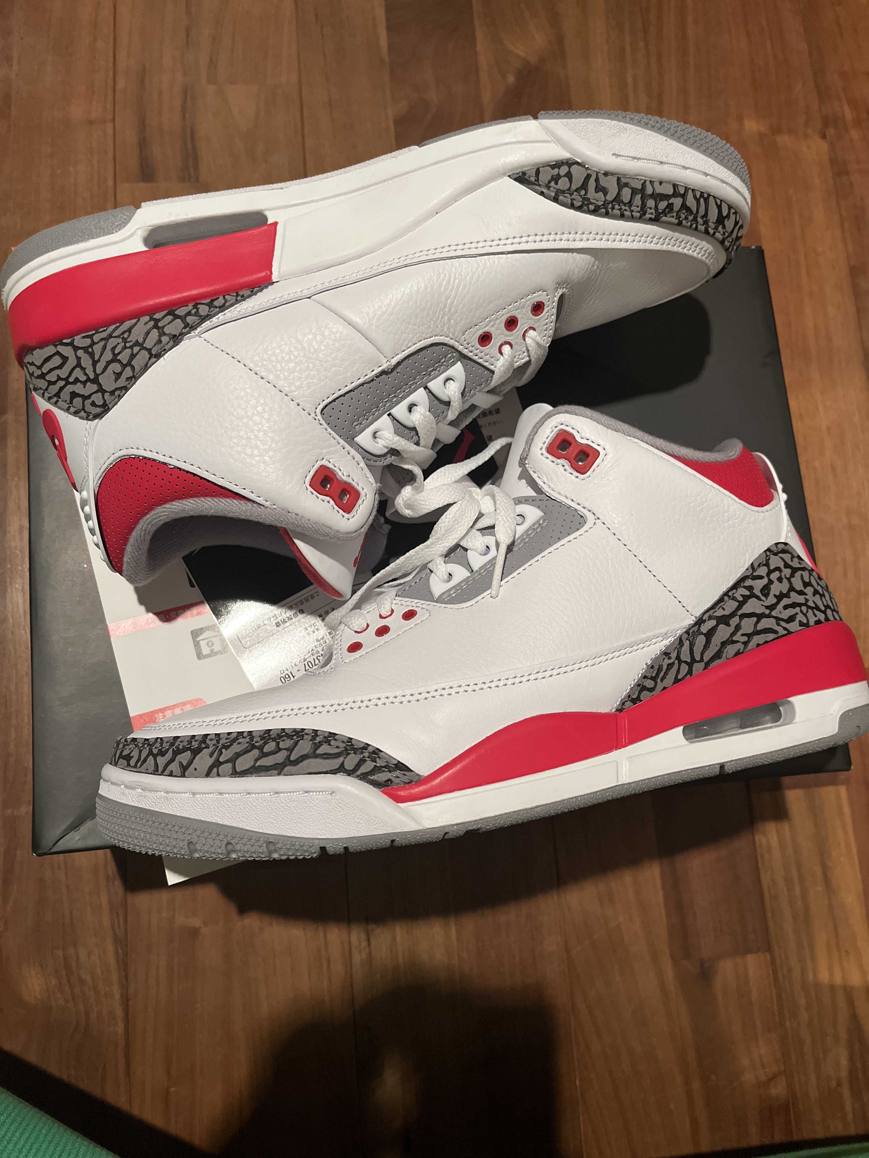 Nike Air Jordan 3 Retro OG "Fire Red" (2022)